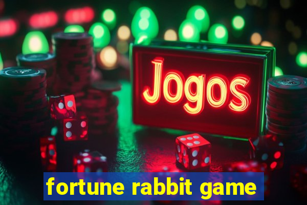 fortune rabbit game